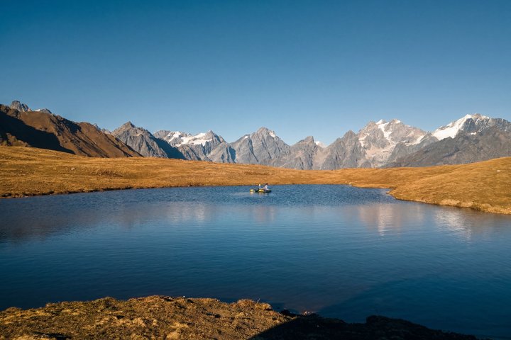 Mestia Koruldi Lakes 4x4 Guided Trip with Mount Ushba Views