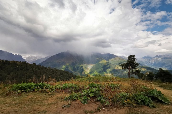 Mestia Koruldi Lakes 4x4 Guided Trip with Mount Ushba Views