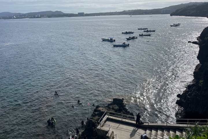 Okinawa Private Snorkeling Tour Blue Cave Hotel pickup available