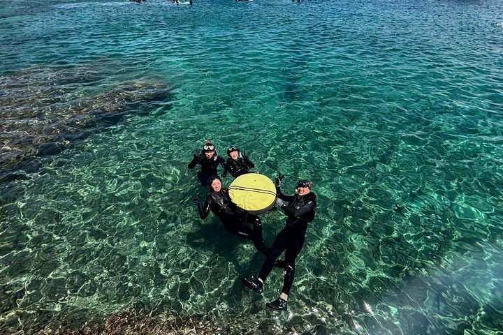 Okinawa Private Snorkeling Tour Blue Cave Hotel pickup available