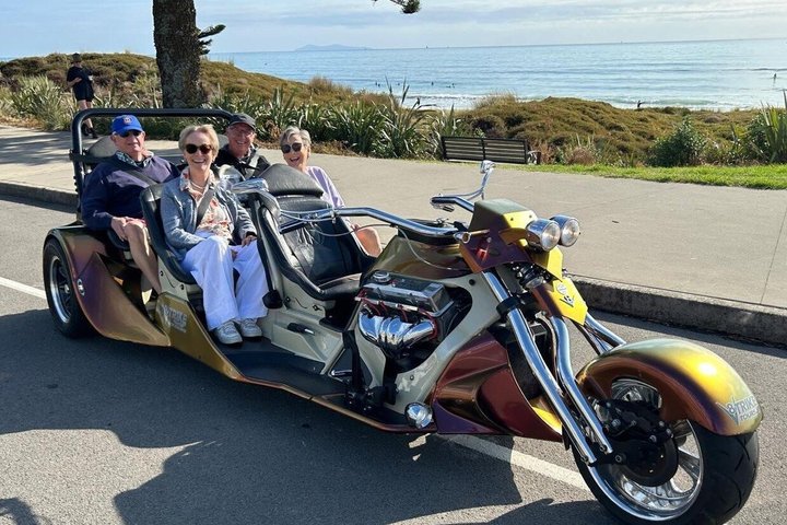 TAURANGA SHORE EXCURSION: Epic 25 min V8 Trike Tour (Tauranga)