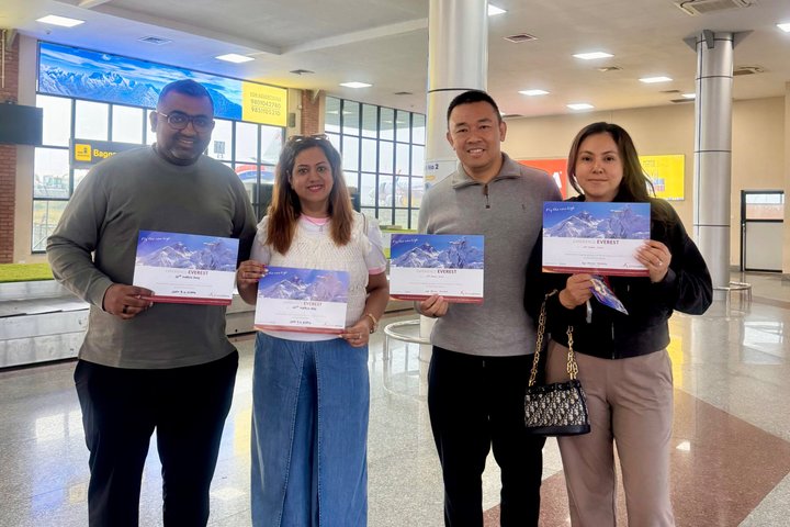 Mount Everest Flight with Guaranteed Window Seat & Transfers