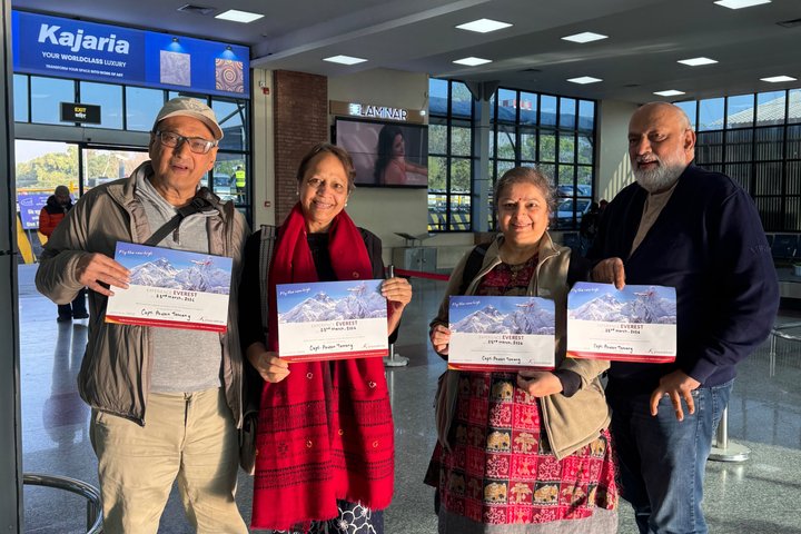 Mount Everest Flight with Guaranteed Window Seat & Transfers