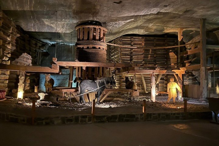 Salt Mine Guided Tour from Krakow (hotel pick up)