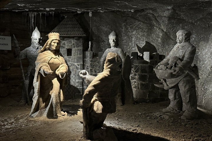 Salt Mine Guided Tour from Krakow (hotel pick up)