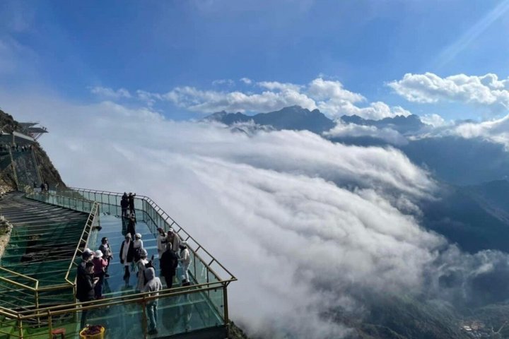 Glass Bridge, Cat Cat Village, Moana, Alpine Coaster Sapa Tour