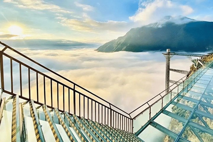 Glass Bridge, Cat Cat Village, Moana, Alpine Coaster Sapa Tour