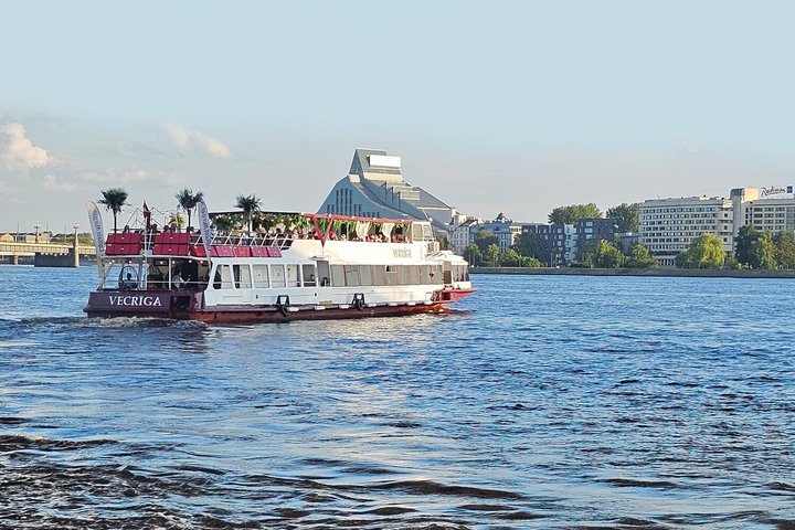 Riga panorama trip - River boats "VECRĪGA" and "MISISIPI"