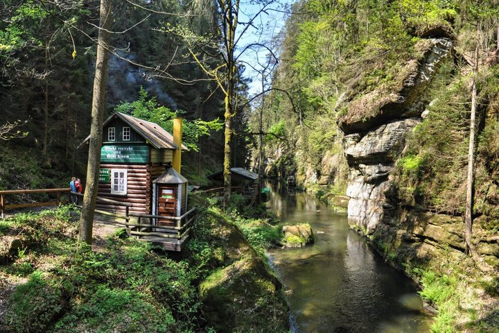 From Dresden: Bastei Bridge, Gorge Boat & Narnia Rocks Tour