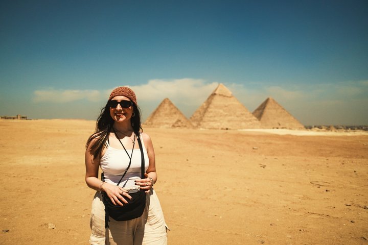 Private Day from Sharm to Cairo by plane, all entrance fees, Camel, Lunch, Guide