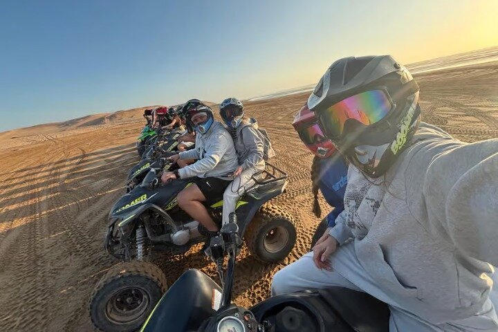 Agadir Quad Bike Desert and Beach Tour