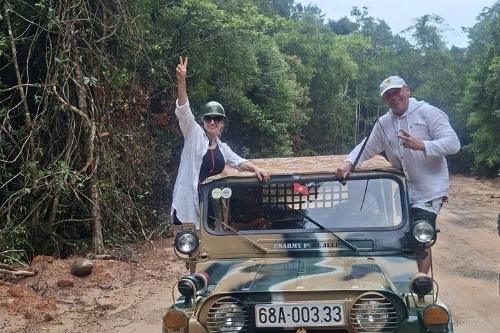 Explore the North of Phu Quoc island by Classical Army Jeeps