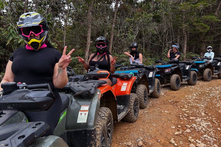Medellin : Off-Road Adventure in ATV, Quad-Adrenalin-waterfall