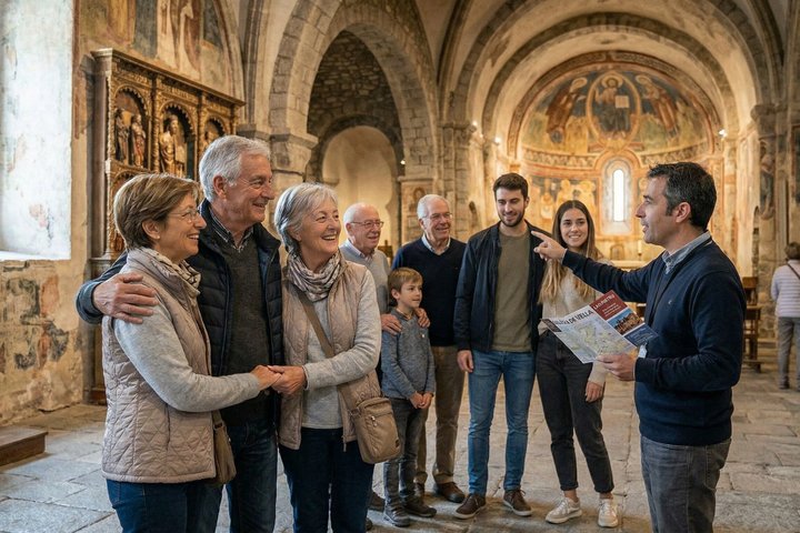 Private Family Walking Tour in Andorra la Vella Old Town