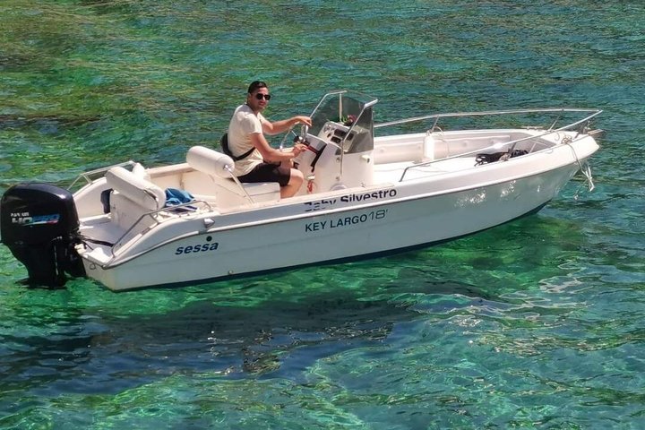 Boat excursion to Palmarola Island from Ponza