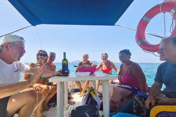 Boat excursion to Palmarola Island from Ponza