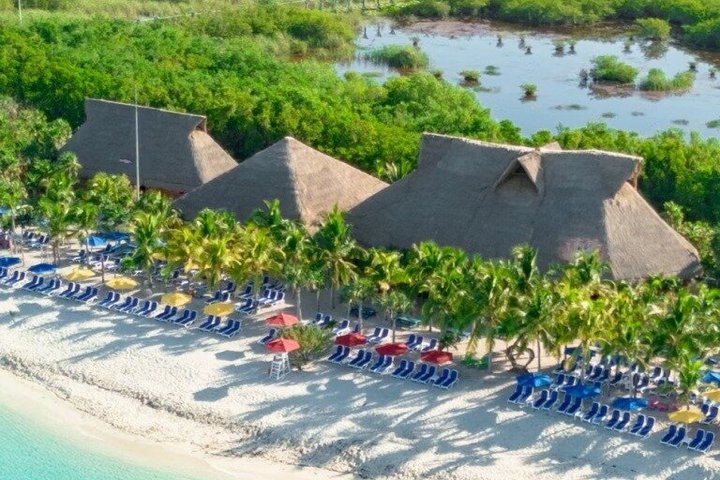 Cozumel: Full Experience Water Park and Zipline in Kuza Beach