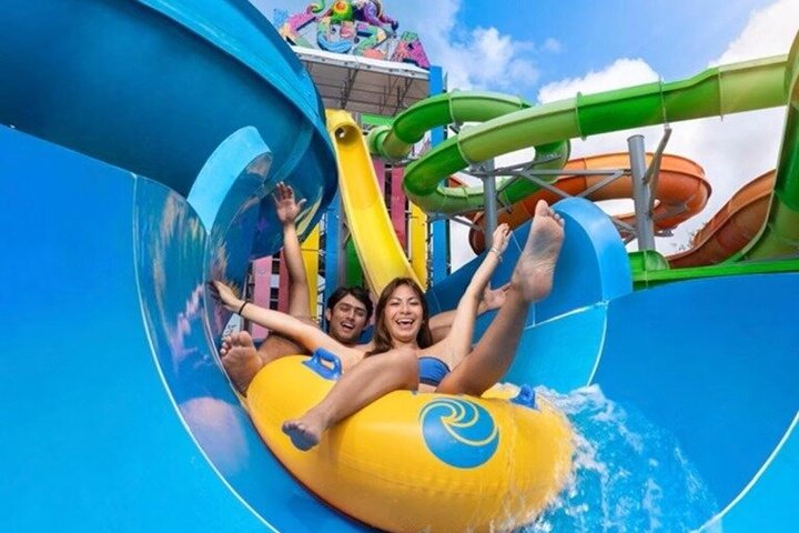 Cozumel: Full Experience Water Park and Zipline in Kuza Beach