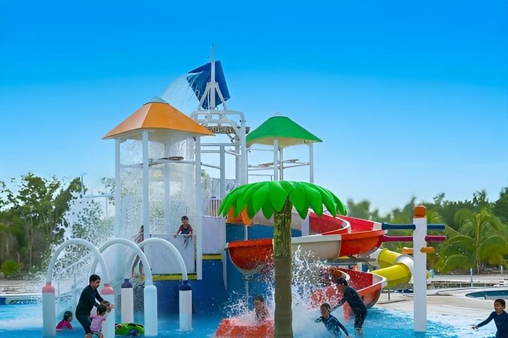 Cozumel: Full Experience Water Park and Zipline in Kuza Beach