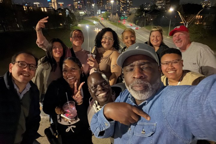 City Lights Atlanta Night-Time Bus Tour with Photos & Dinner Stop