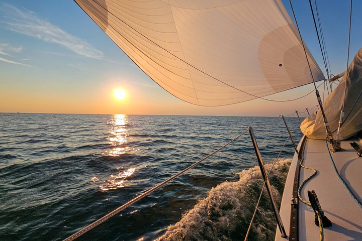 Detroit Sunset Sail on the River