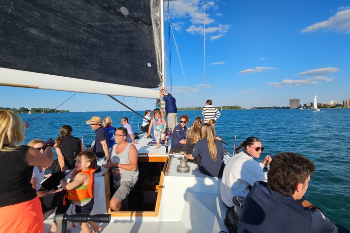 Detroit Sunset Sail on the River