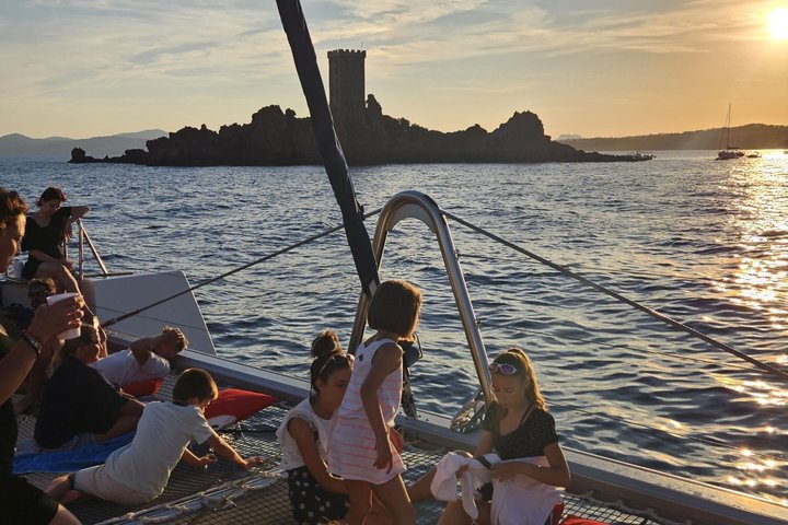 Saint Raphael | The Sunset | Ile d'Or & Cap Dramont