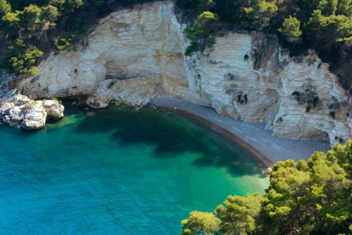 Gargano from Vieste yacht excursion with aperitif and skipper