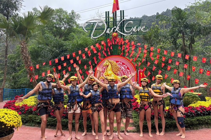 Zipline Dark Cave and Phong Nha Cave Explorer’s Day Tour