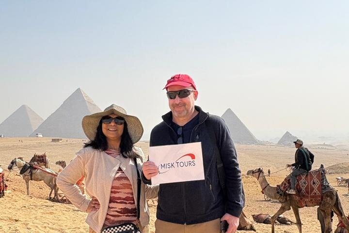 Half Day Tour Giza Pyramids& Great Sphinx with Private Tour Guide