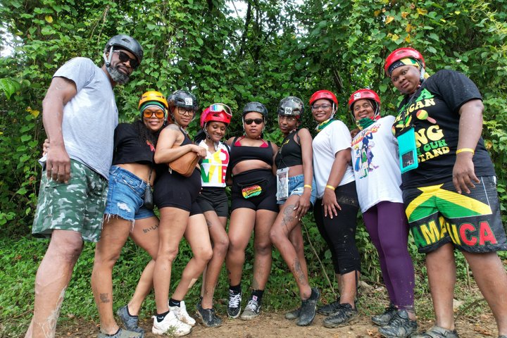 ATV Jungle Ride, Zipline and Ricks Cafe from Montego Bay