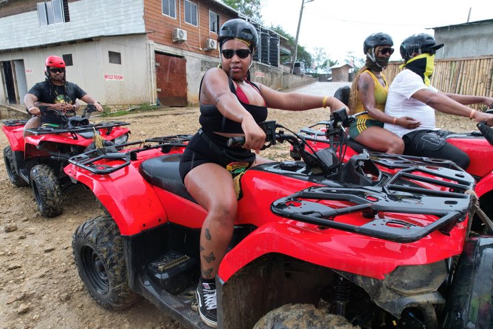 ATV Jungle Ride, Zipline and Ricks Cafe from Montego Bay