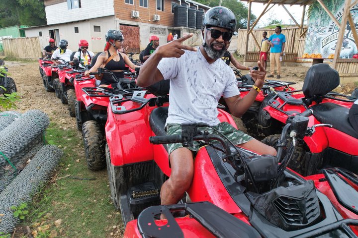 ATV Jungle Ride, Zipline and Ricks Cafe from Montego Bay