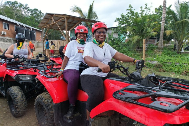 ATV Jungle Ride, Zipline and Ricks Cafe from Montego Bay