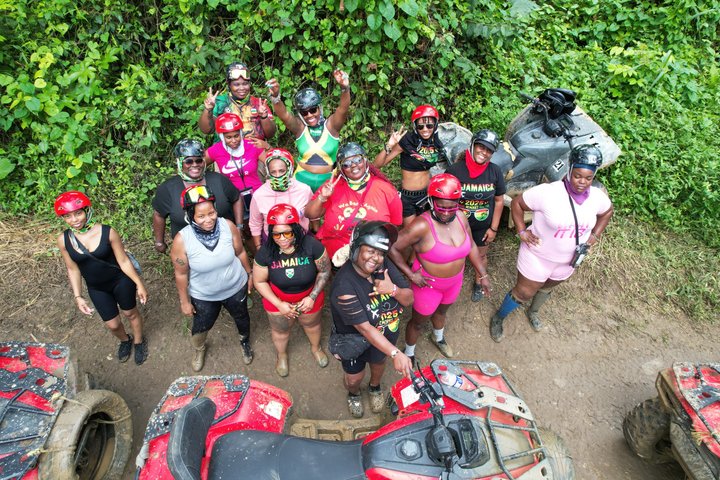 ATV Jungle Ride, Zipline and Ricks Cafe from Montego Bay
