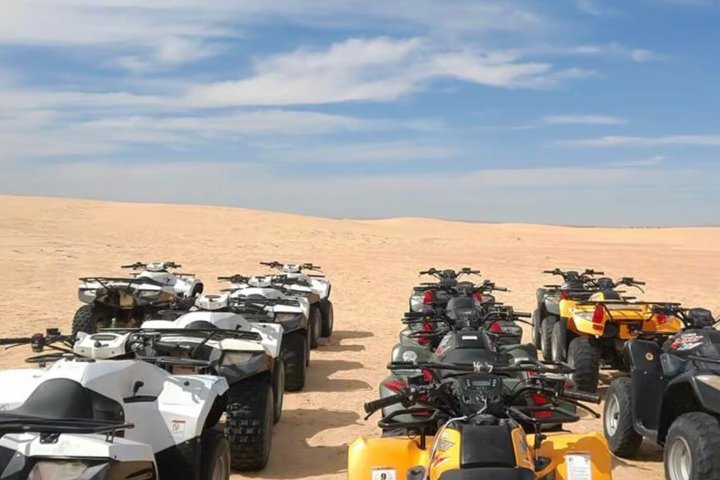 Desert Tozeur, Oasis and Sunset Quad Tour