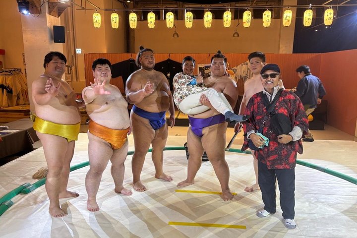 Up-Close Sumo Experience at Ochi Stable: Wear Kimono in Osaka