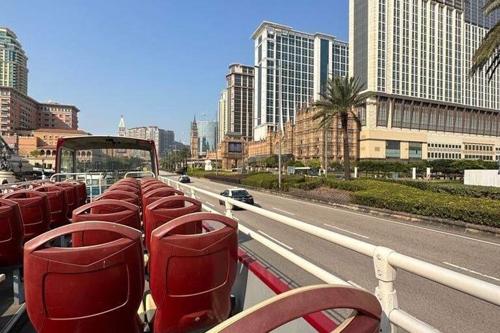 Macau City Sightseeing Hop On Hop Off Open Top Bus Tour
