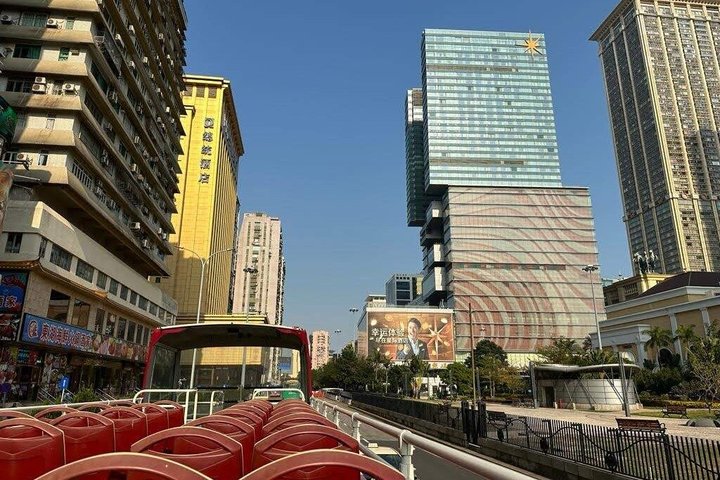 Macau City Sightseeing Hop On Hop Off Open Top Bus Tour