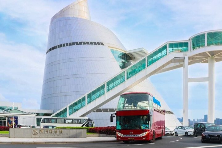Macau City Sightseeing Hop On Hop Off Open Top Bus Tour