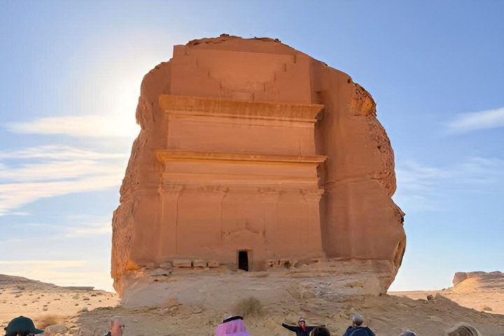 Visiting the Incredible Heritage Site Hegra in AlUla.