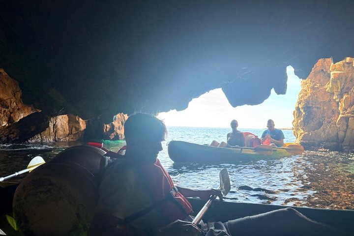 Cap-d'Antibes Guided wild adventure and kayak snorkeling