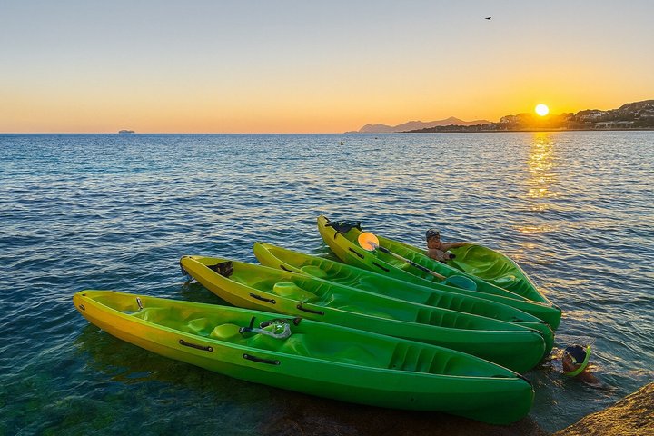 Cap-d'Antibes Guided wild adventure and kayak snorkeling