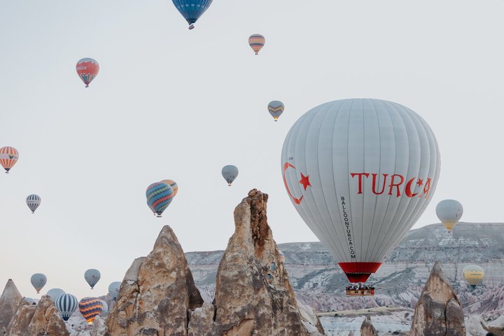 Cappadocia Hot Air Balloon Tour Over Fairychimneys