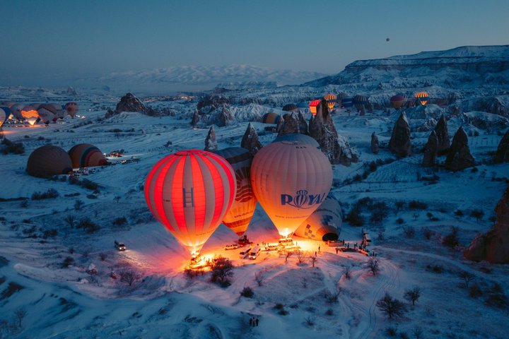 Cappadocia Hot Air Balloon Tour Over Fairychimneys