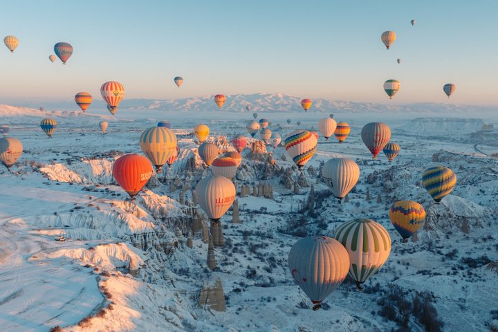 Cappadocia Hot Air Balloon Tour Over Fairychimneys