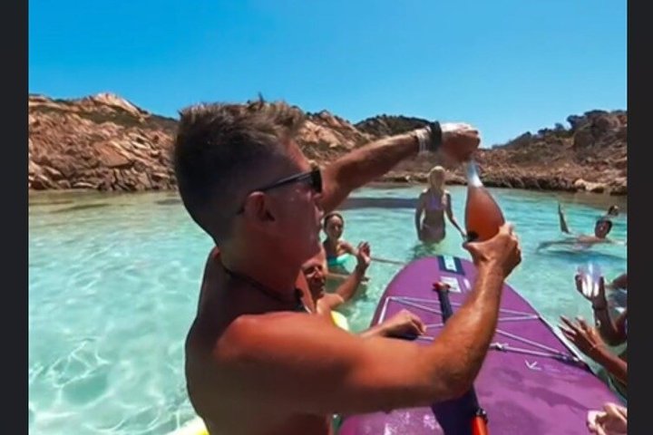 Catamaran tour Magdalene Archipelago from Cannigione from 12 mt..
