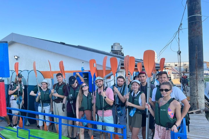 Self-guided kayak tour in Belgrade