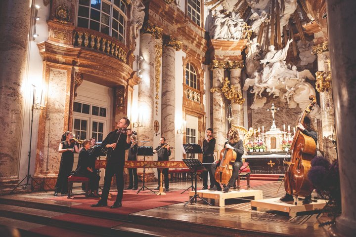 Classical concert Vivaldi 4 seasons in Karlskirche Vienna