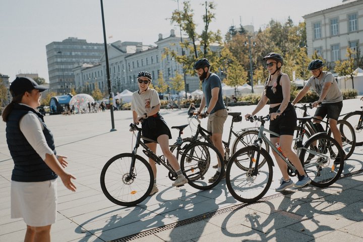 Bike Tour of Vilnius Highlights "Iconic Landmarks & Hidden Gems"